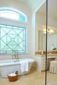 Μεγάλο μπάνιο με βιτρό