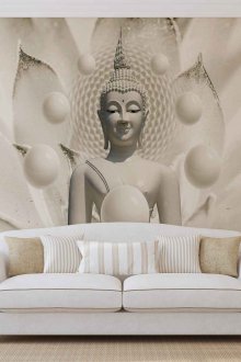 Wall Buddha τοιχογραφία