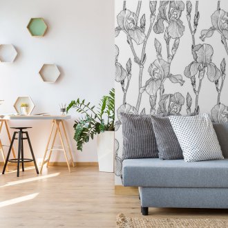 Ταπετσαρία φωτογραφιών ασπρόμαυρη