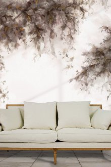 Τοιχογραφία με δέντρα