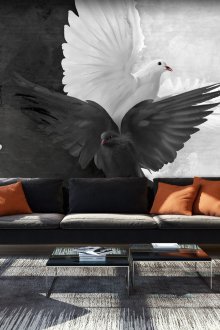 Τα περιστέρια τοιχογραφίας