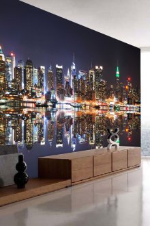 Τοιχογραφία στο εσωτερικό του διαμερίσματος