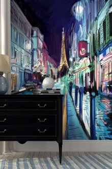 Τοιχογραφία στο διάδρομο