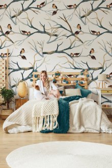 Φωτογραφία ταπετσαρία με τα πουλιά