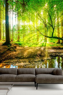 Τοιχογραφία με τον ήλιο