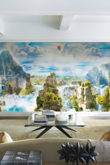 Τοιχογραφία στην αίθουσα