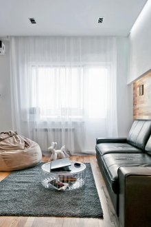 Πώς να τακτοποιήσετε με ακρίβεια τα έπιπλα σε διαμέρισμα ενός δωματίου