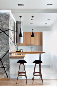 Διαχωρισμός χώρου σε διαμέρισμα στούντιο