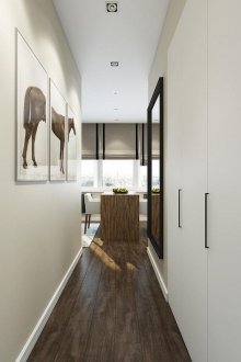 Studio διαμέρισμα 40 τ.μ. διάδρομο