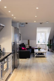 Studio διαμέρισμα 40 τ.μ. στη σοφίτα