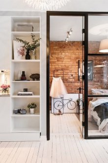 Studio διαμέρισμα 40 τ.μ. ξύλινο πάτωμα