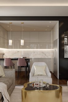 Studio διαμέρισμα 40 τ.μ. δωρεάν σχεδιασμό