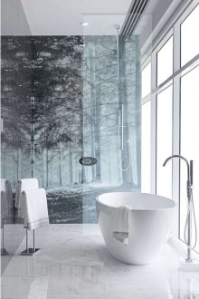 Επισκευή τουαλέτας με διακοσμητικά πάνελ