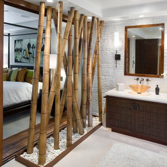 Εσωτερικό διαμέρισμα μπαμπού