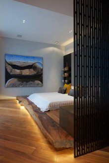 Εσωτερικό διαμέρισμα μαύρο