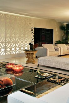 Εσωτερικός τοίχος εκλεκτικού στιλ