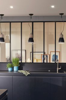 Εσωτερικό χώρισμα με ράγες