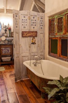 Εσωτερικό τοίχο shabby κομψό