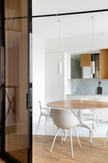 Εσωτερικό τοίχο από γυαλί