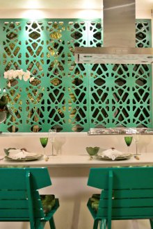 Εσωτερικό χώρισμα πράσινο