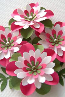 Håndverk for 8. mars blomster