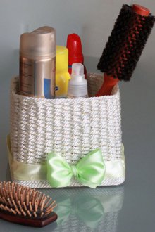 Håndverk for 8. mars hvitkurv