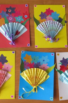 Håndverk for 8. mars enkelt