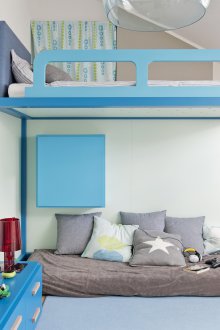 Η διάταξη του παιδικού σταθμού στη σοφίτα