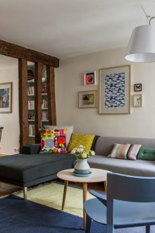 Δύο κομμάτι odnushka χωρίζεται