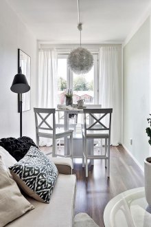 Διαμέρισμα 2 δωματίων με τραπεζαρία