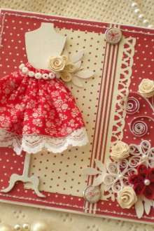 Gave til 8. mars gjør det selv gratulasjonskort.