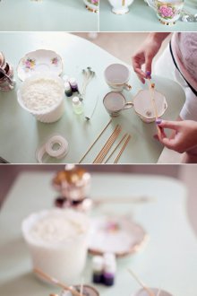 ของขวัญสำหรับเทียนวันที่ 8 มีนาคม - do-it-yourself