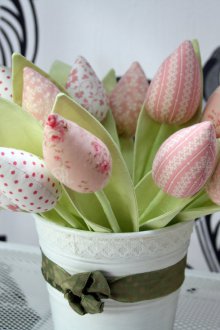 Gave til 8. mars gjør-det-selv-tulipaner