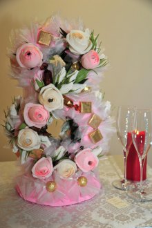 Gave til 8. mars gjør-det-selv-godterifigur åtte