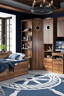 Ναυτικό δρύινο παιδικό στυλ