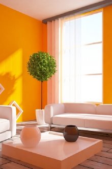 Πορτοκαλί εσωτερικό