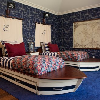 Ναυτική ταπετσαρία στυλ