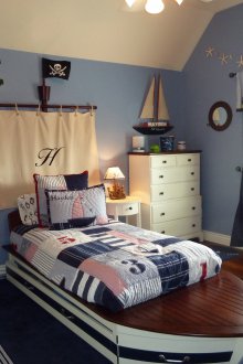 Παιδικό δωμάτιο σε πειρατικό στιλ