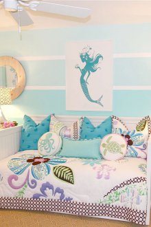 Ναυτικό στυλ με γοργόνα