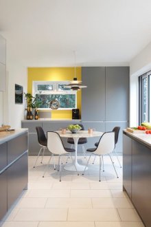 Σχεδιασμός σαλόνι κουζίνα 20 τ.μ.