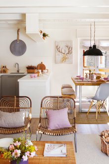 Εκλεκτικό σαλόνι σχεδιασμού σαλόνι