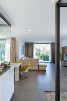 Σχεδιασμός καθιστικό κουζίνα στο εσωτερικό