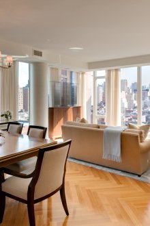 Νεοκλασικό σχεδιασμό κουζίνας καθιστικού