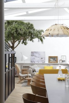 Αρχικό σχεδιασμό κουζίνας σαλόνι