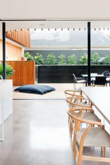 Σχεδιασμός κουζίνας ανοιχτό σαλόνι