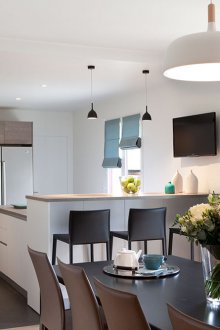 Σχεδιασμός κουζίνα wenge καθιστικό