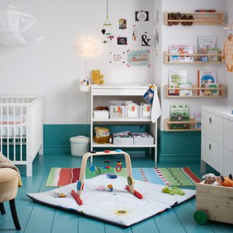 Διακόσμηση για παιδιά τυρκουάζ