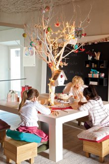 Διακόσμηση από ένα δέντρο παιδιών