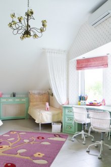 Διακόσμηση για παιδιά με παράθυρο κόλπων