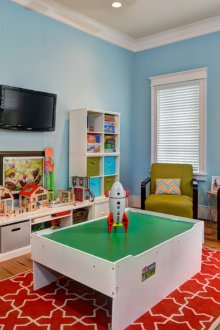 Διάστημα δωμάτιο διακόσμηση δωμάτιο των παιδιών